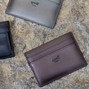 Essentials Collection - Taupe Leather Card-holder