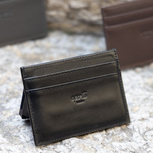 Essentials Collection - Black Leather Cardholder